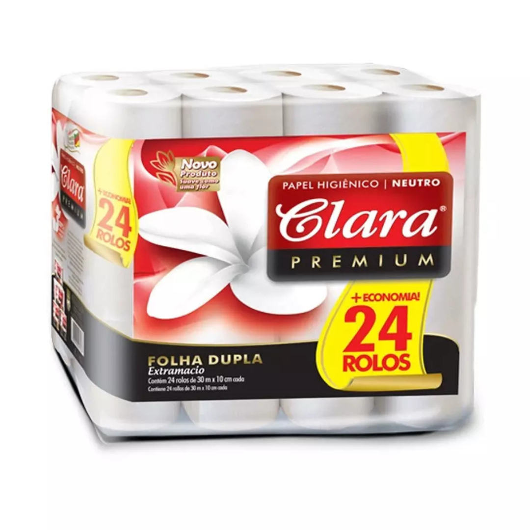 Papel higiénico Clara x24