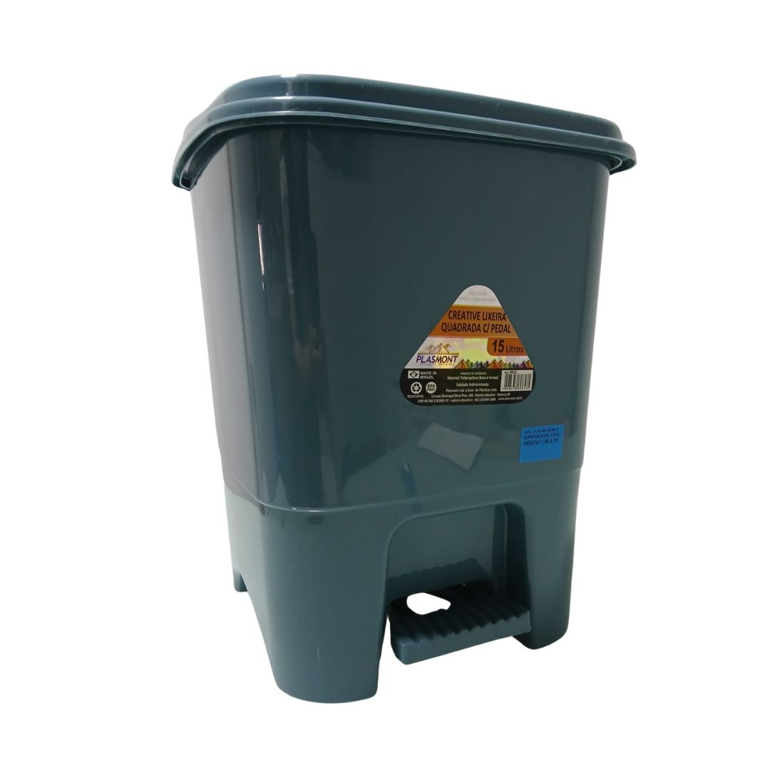 Papelera 15 Lts con pedal 