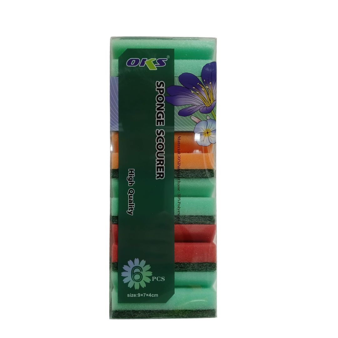Esponjas de colores x6