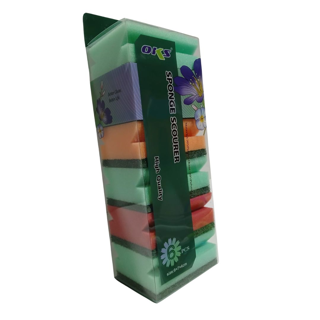 Esponjas de colores x6