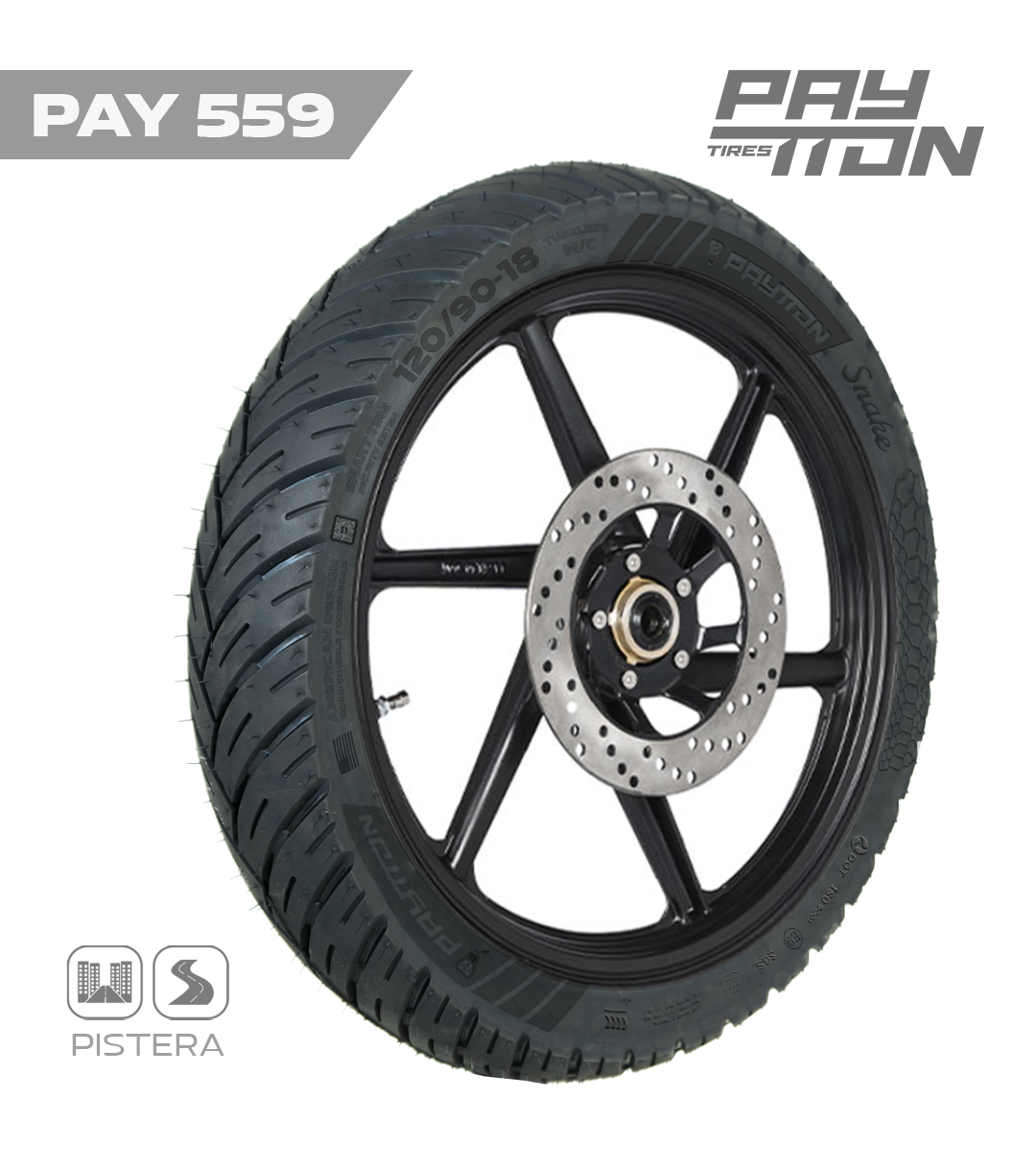 120/90-18 TL / PAY559