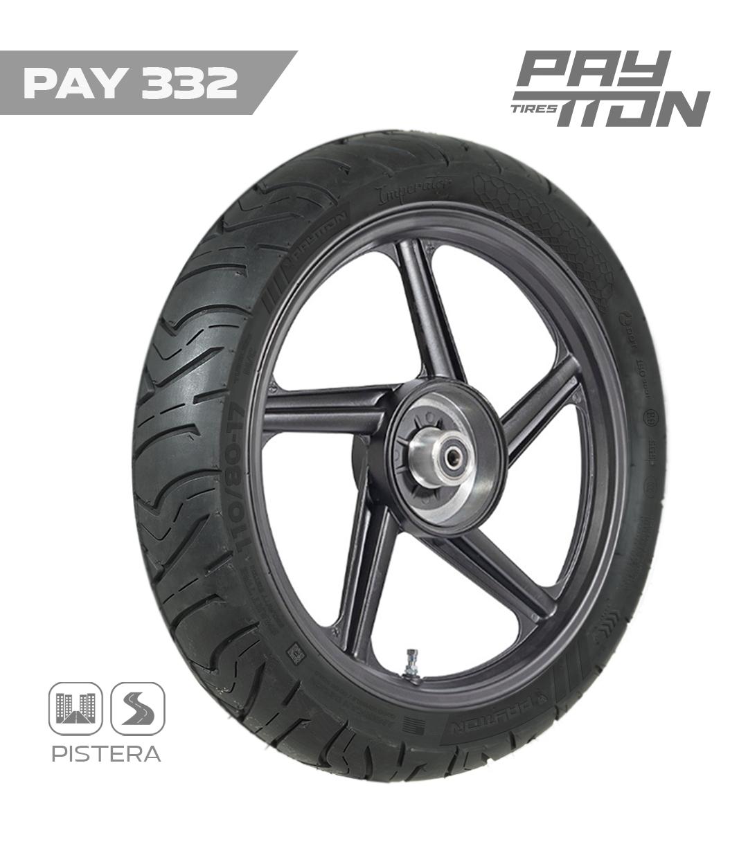 110/80-17 TL / PAY332