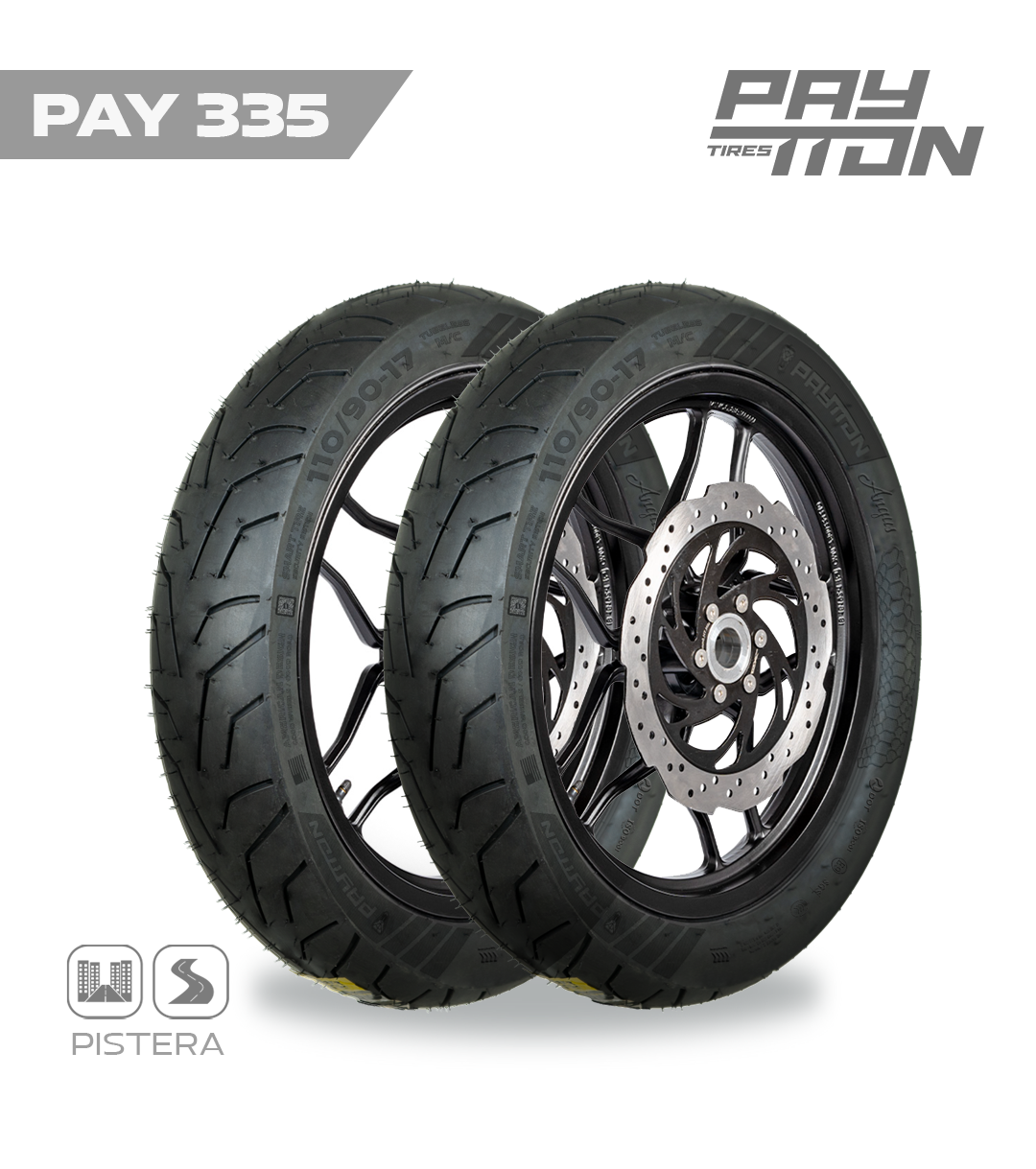 110/90-17 TL / PAY335