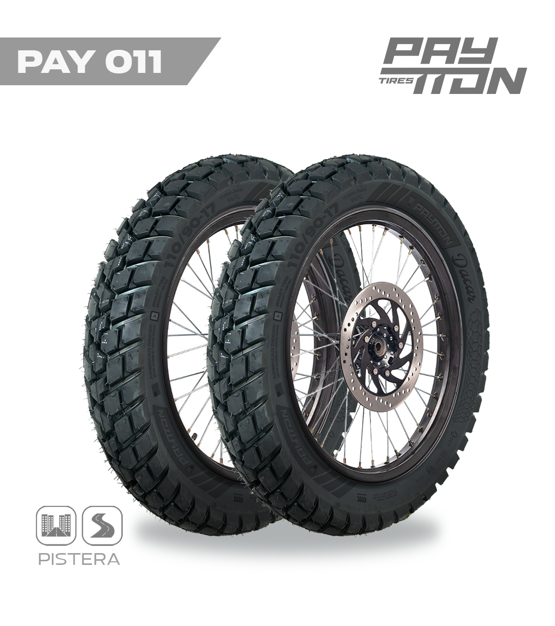110/90-17 TL / PAY011