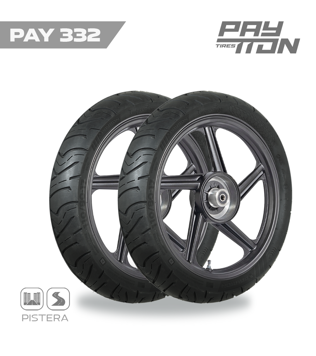 110/80-17 TL / PAY332