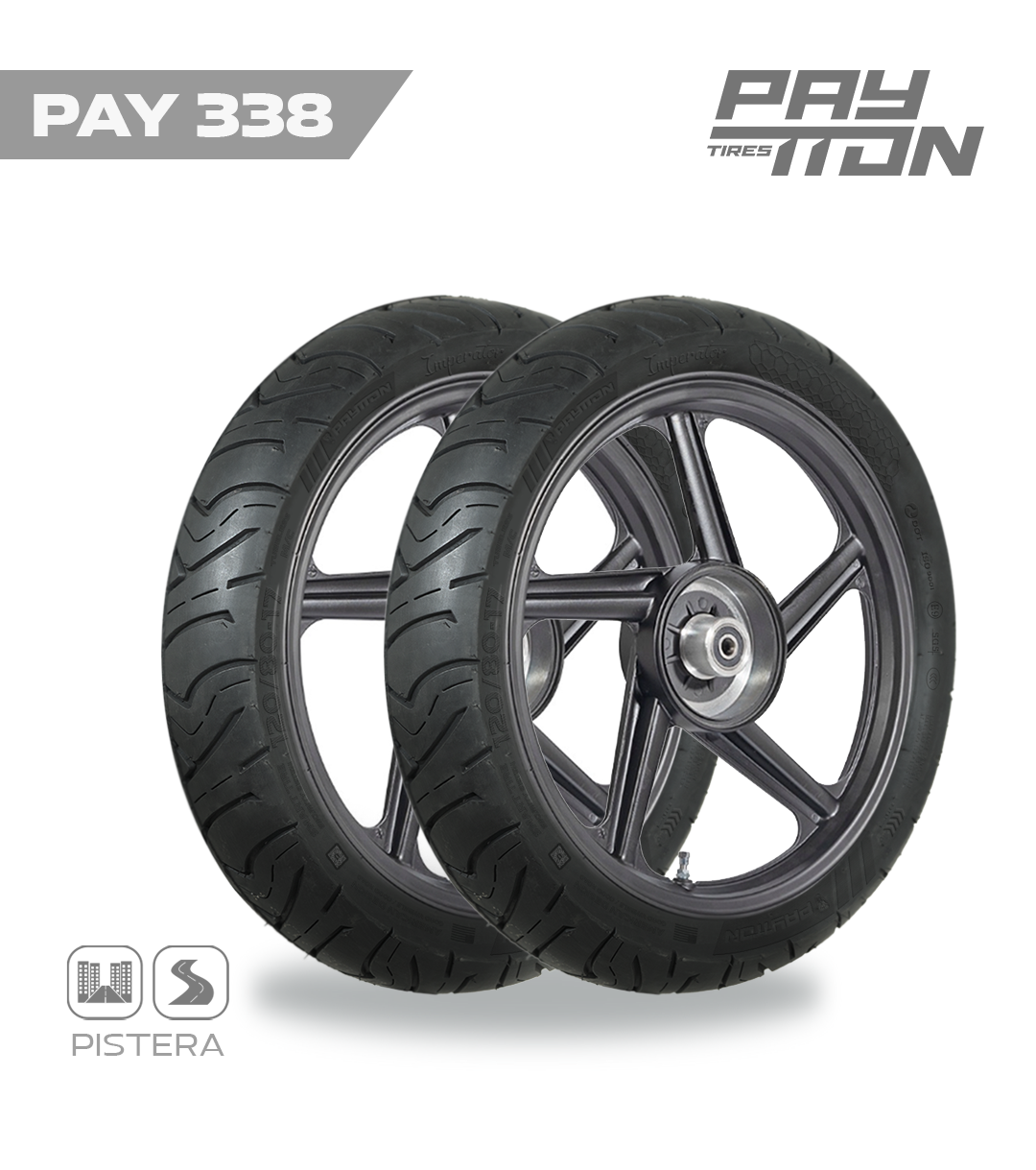 120/80-17 TL / PAY338