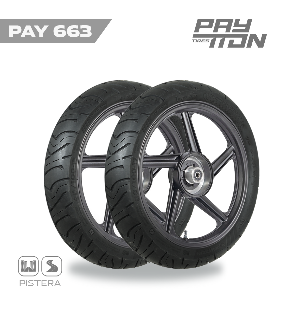 80/100-17 TL / PAY663