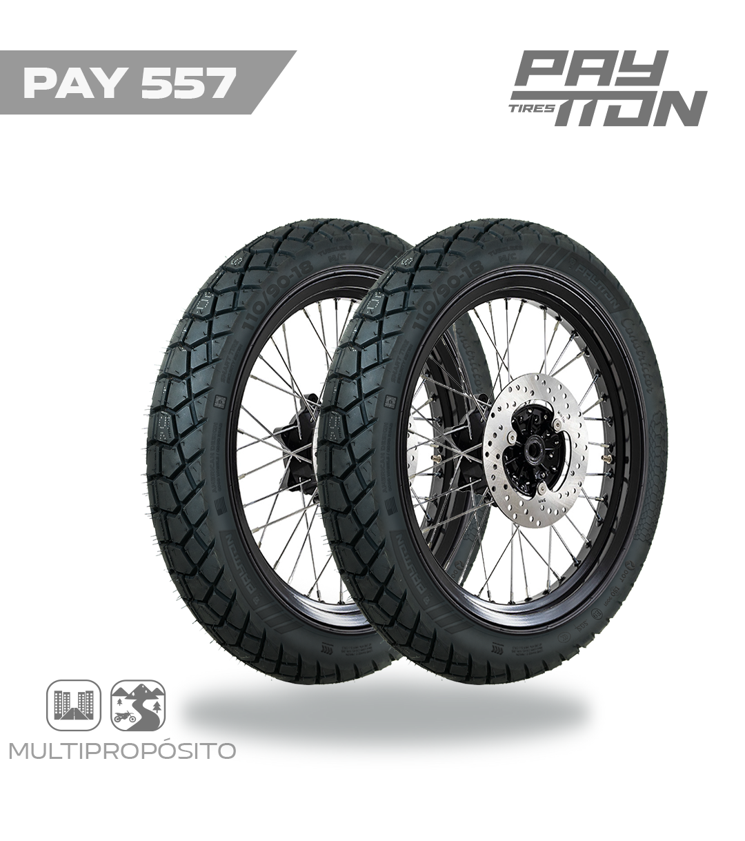 110/90-18 TL / PAY557