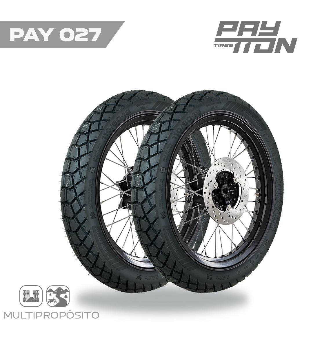 110/80-18 TL / PAY027