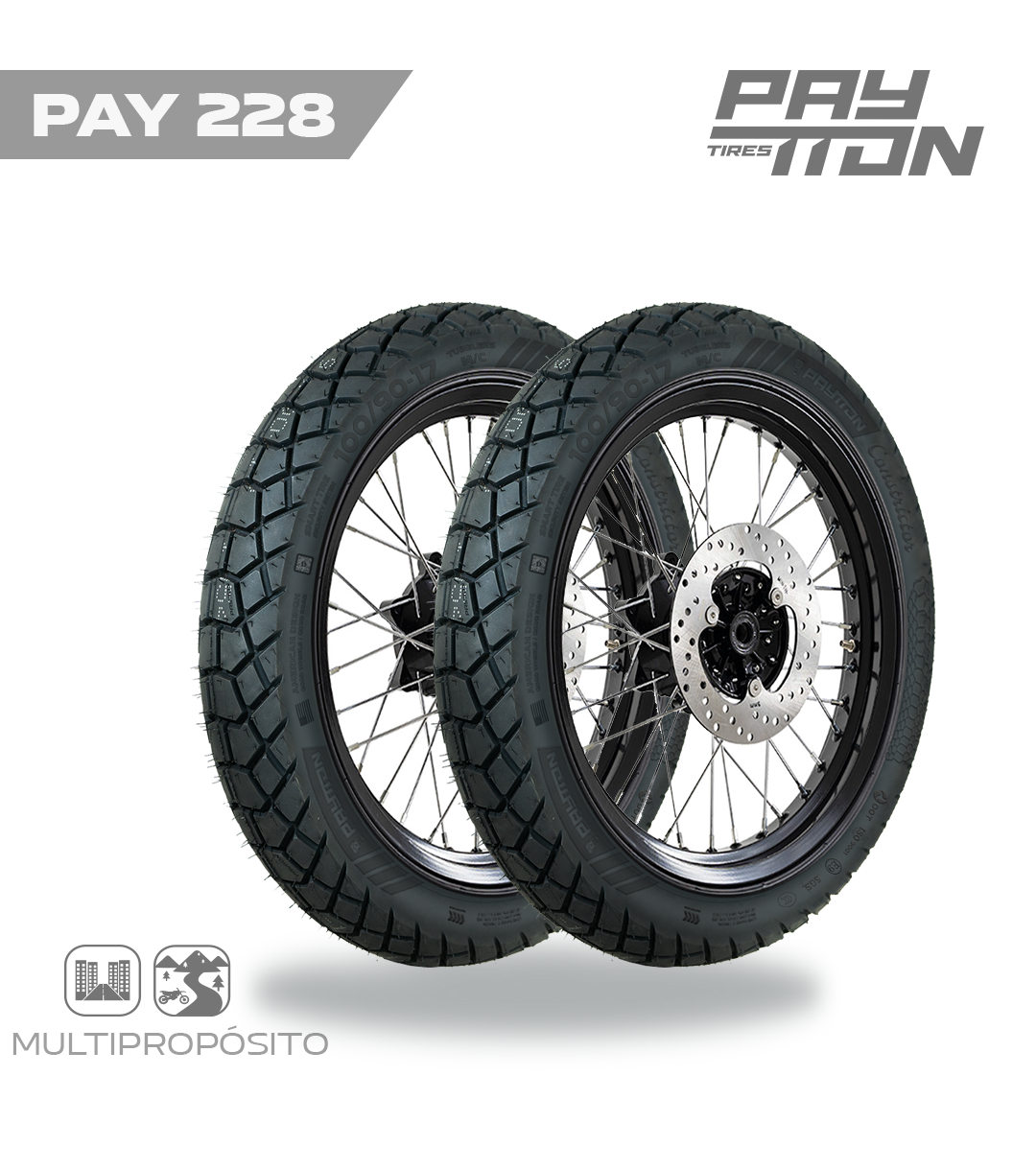 100/90-17 TL / PAY228