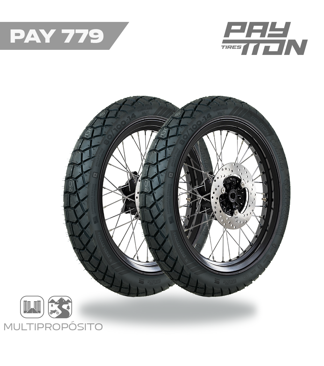80/100-14 TL / PAY779