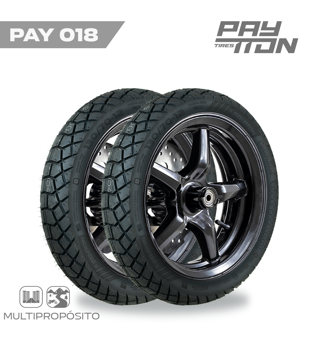 130/70-12 TL / PAY018