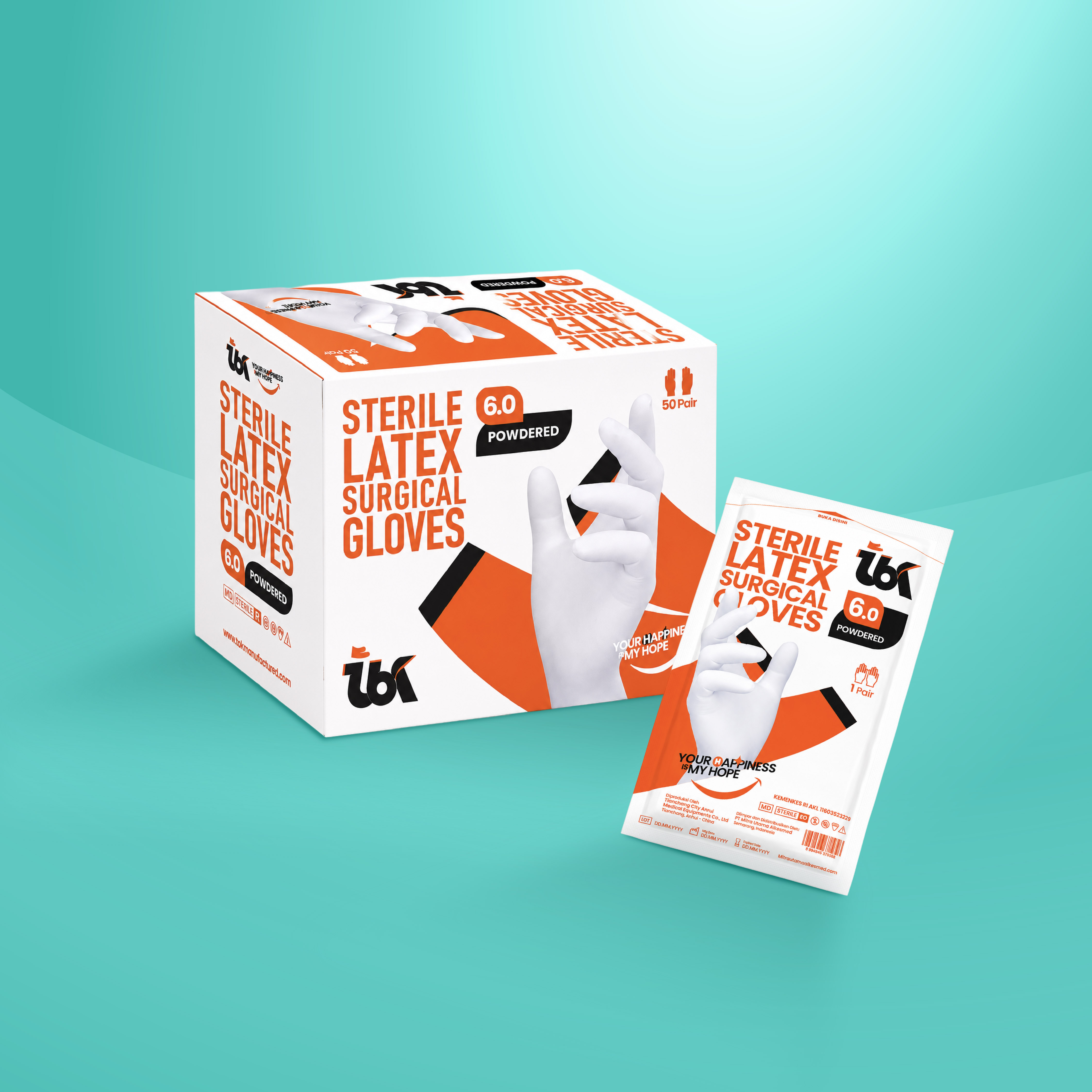 Sterile Latex Surgical Glove