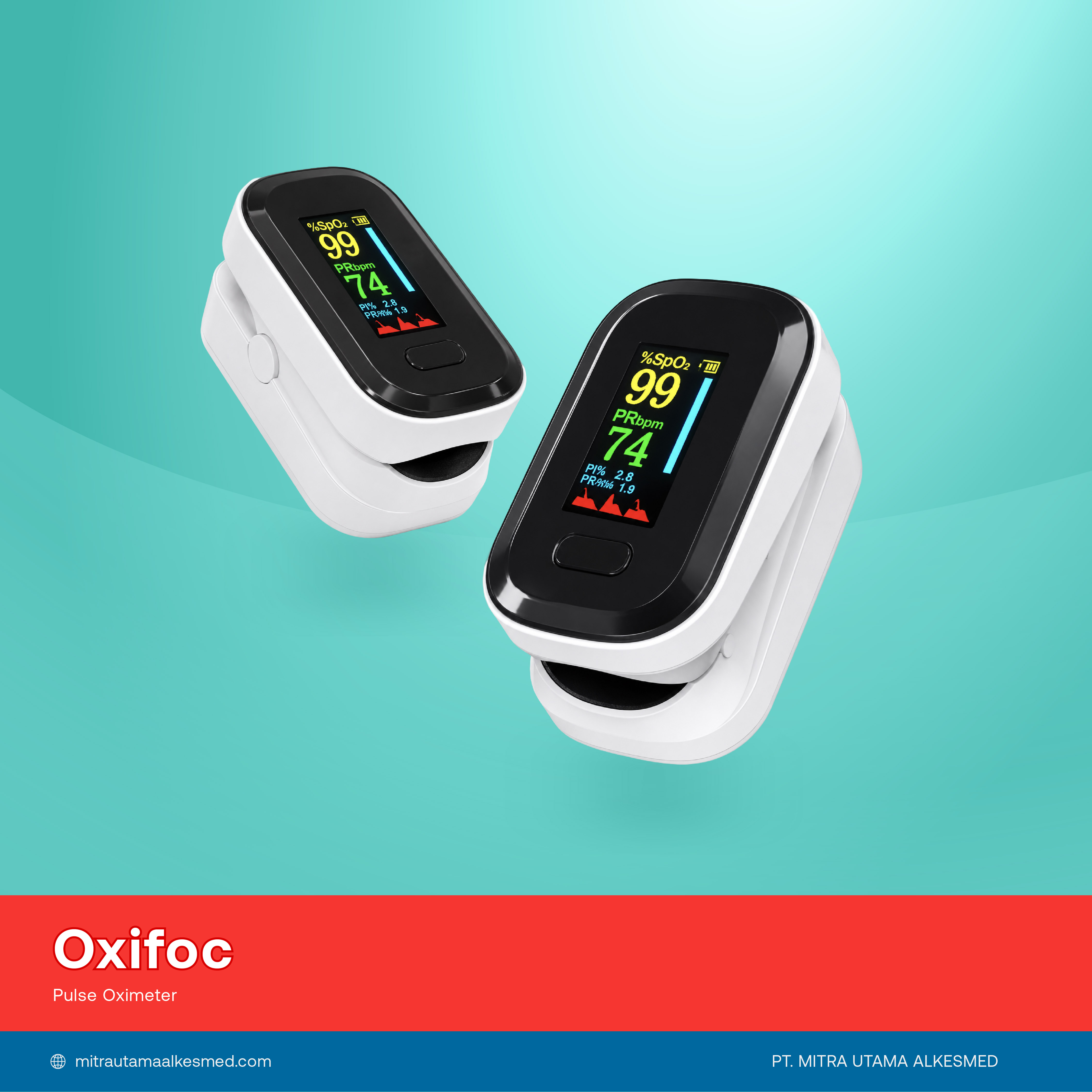 Oxifoc Pulse Oximeter Fingertrip