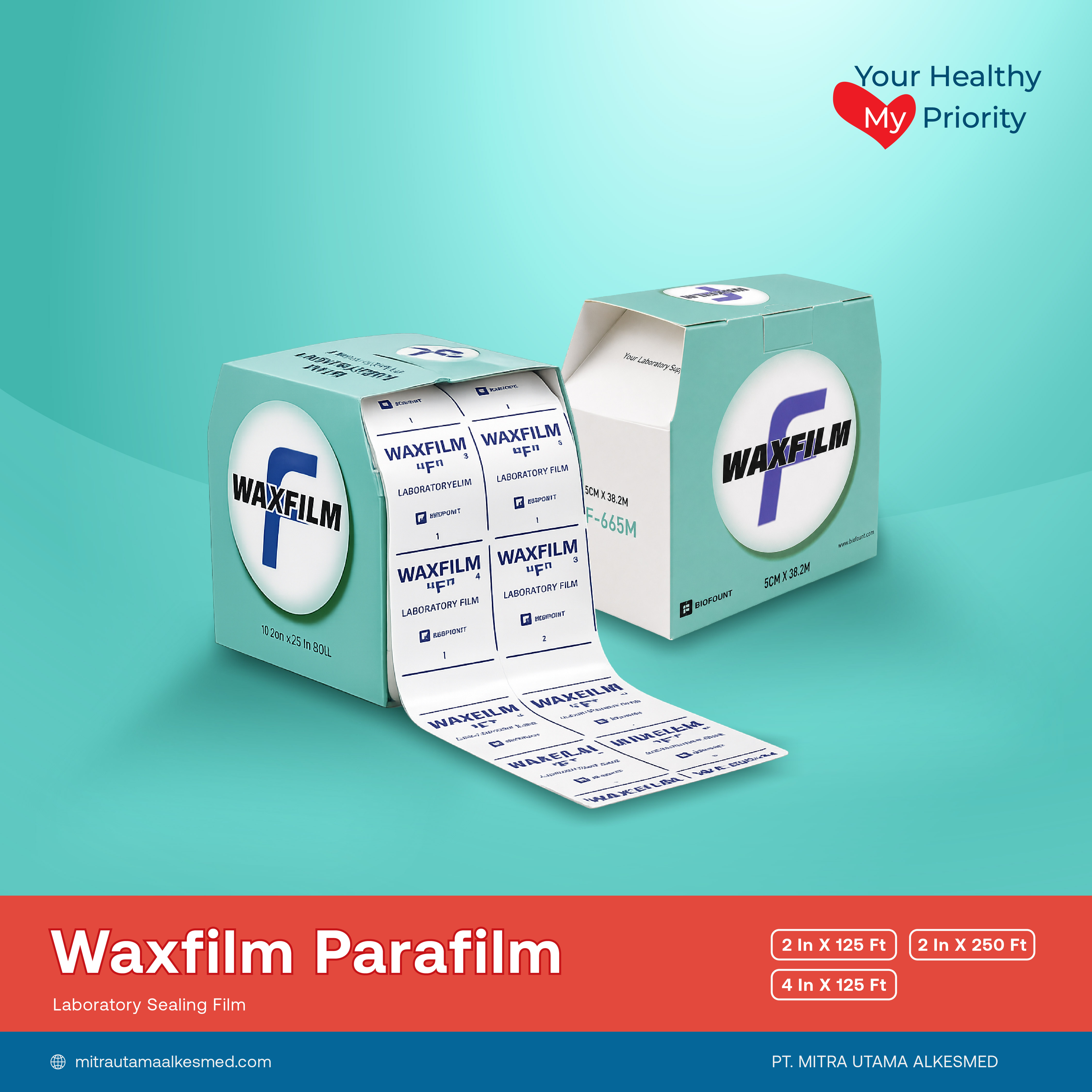 Waxfilm Laboratory Sealing Film