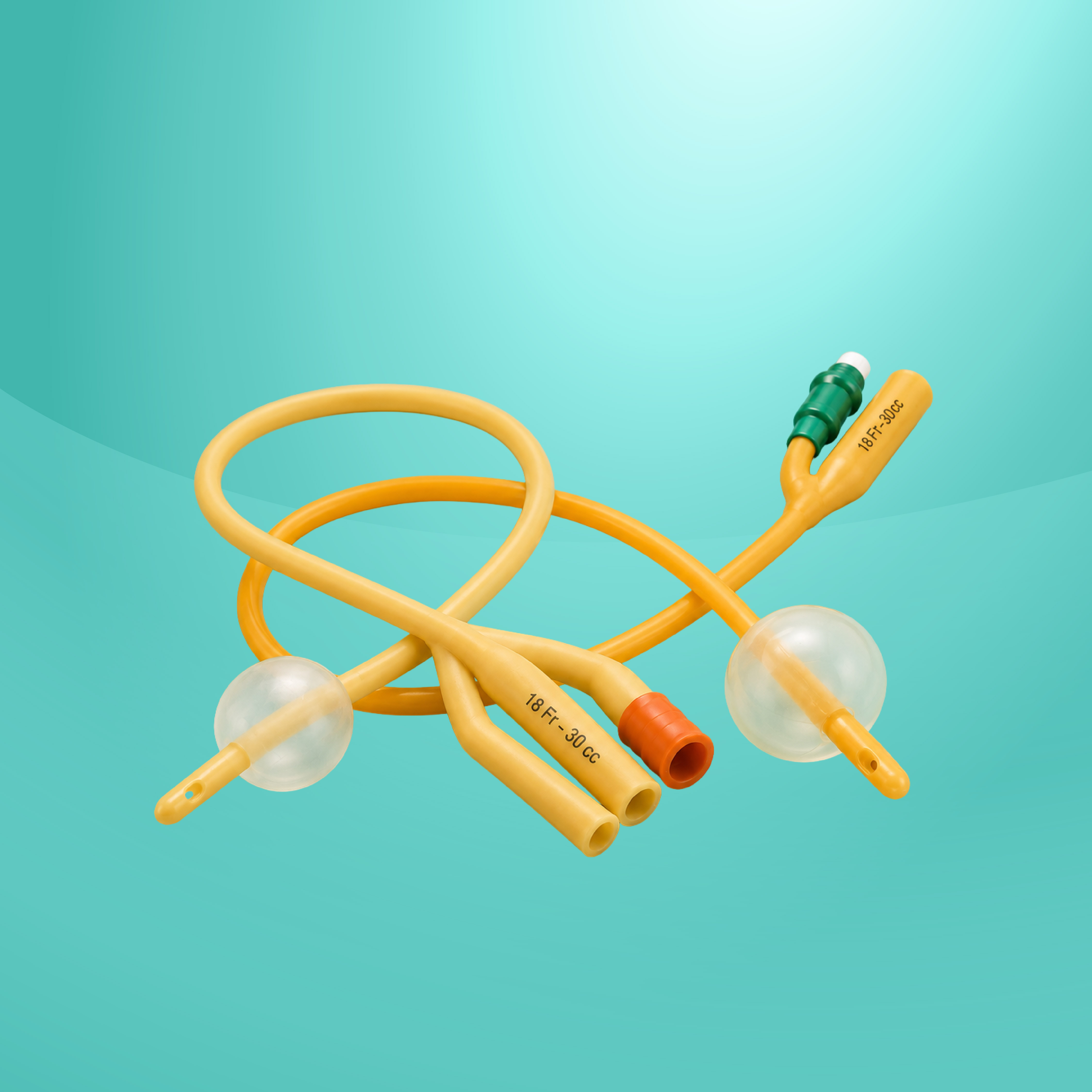 Latex Foley Catheter  |  2 Way & 3 Way
