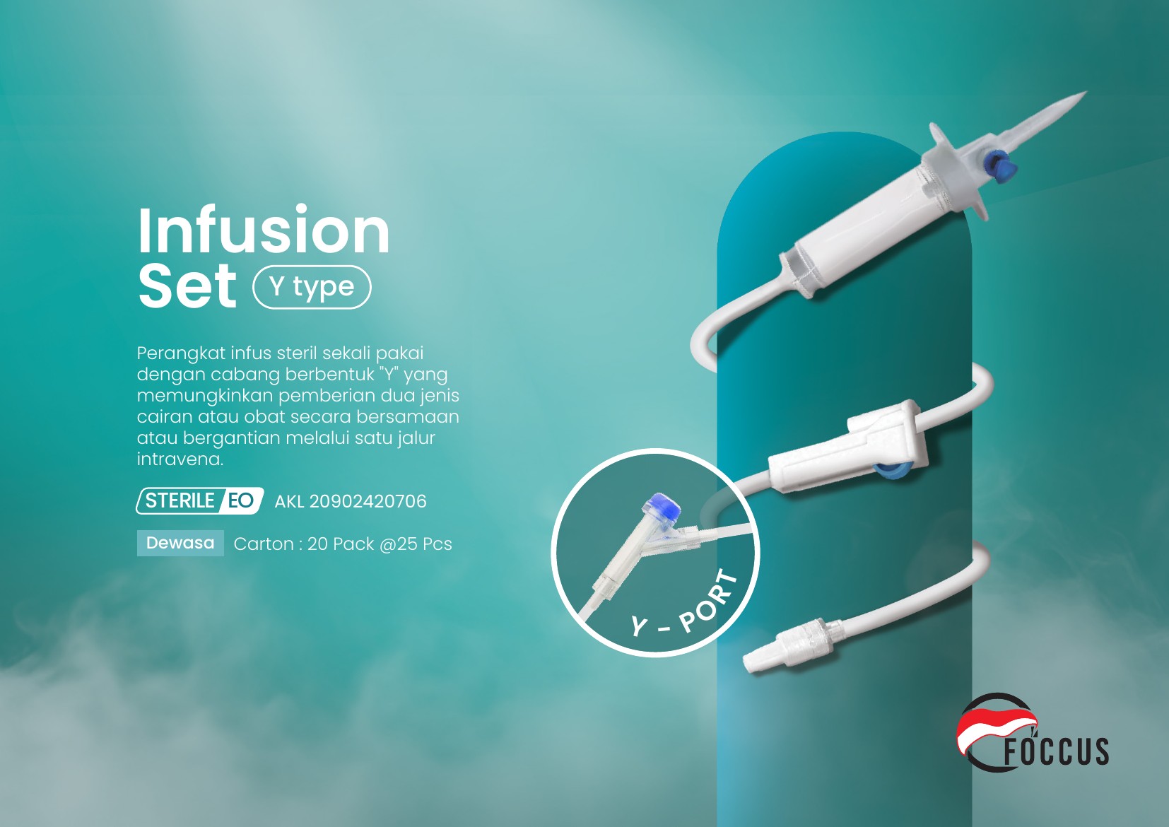 Infusion Set Type Y Dewasa