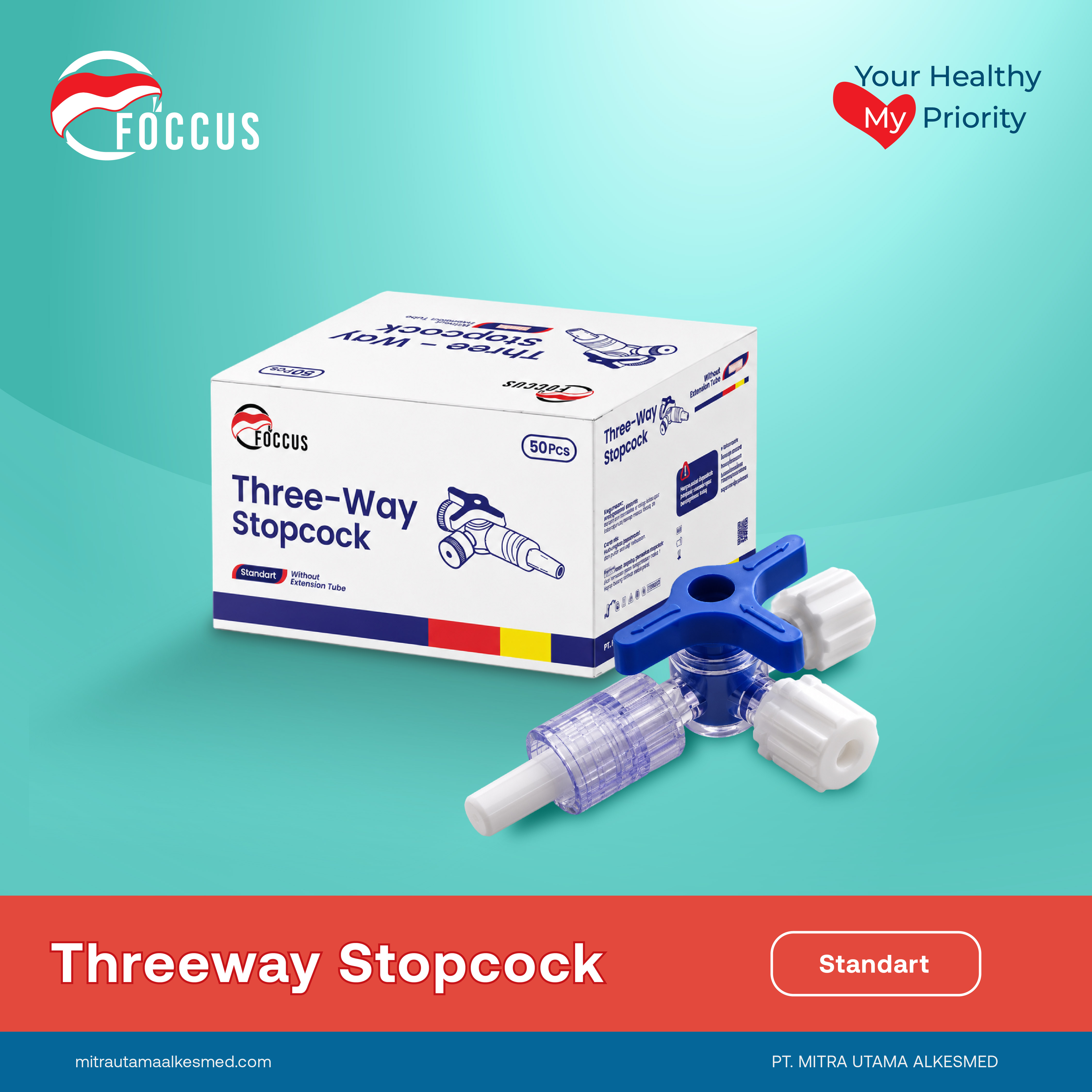 Threeway Stopcock  |  Standard