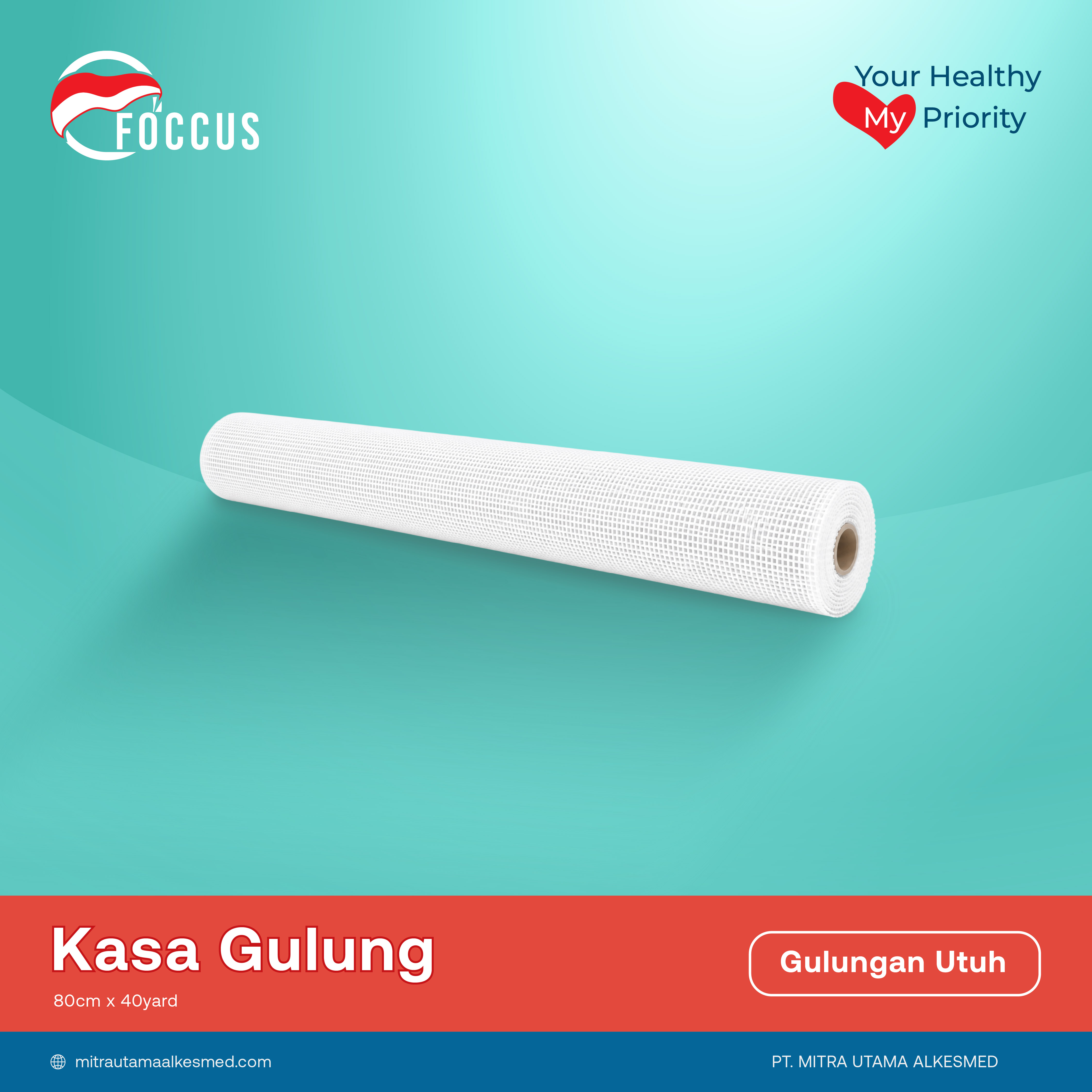 Kasa Gulung 80cm x 40yard