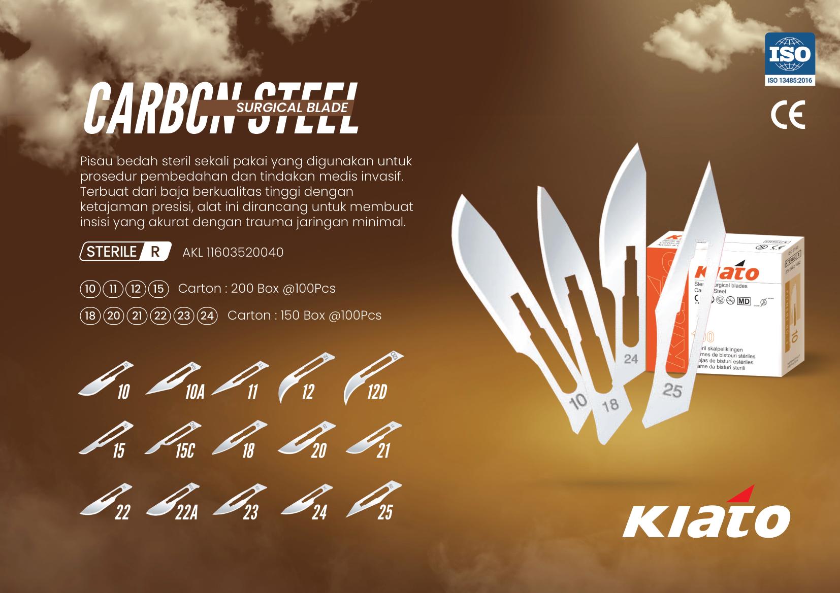 Surgical Blade Carbon Steel
