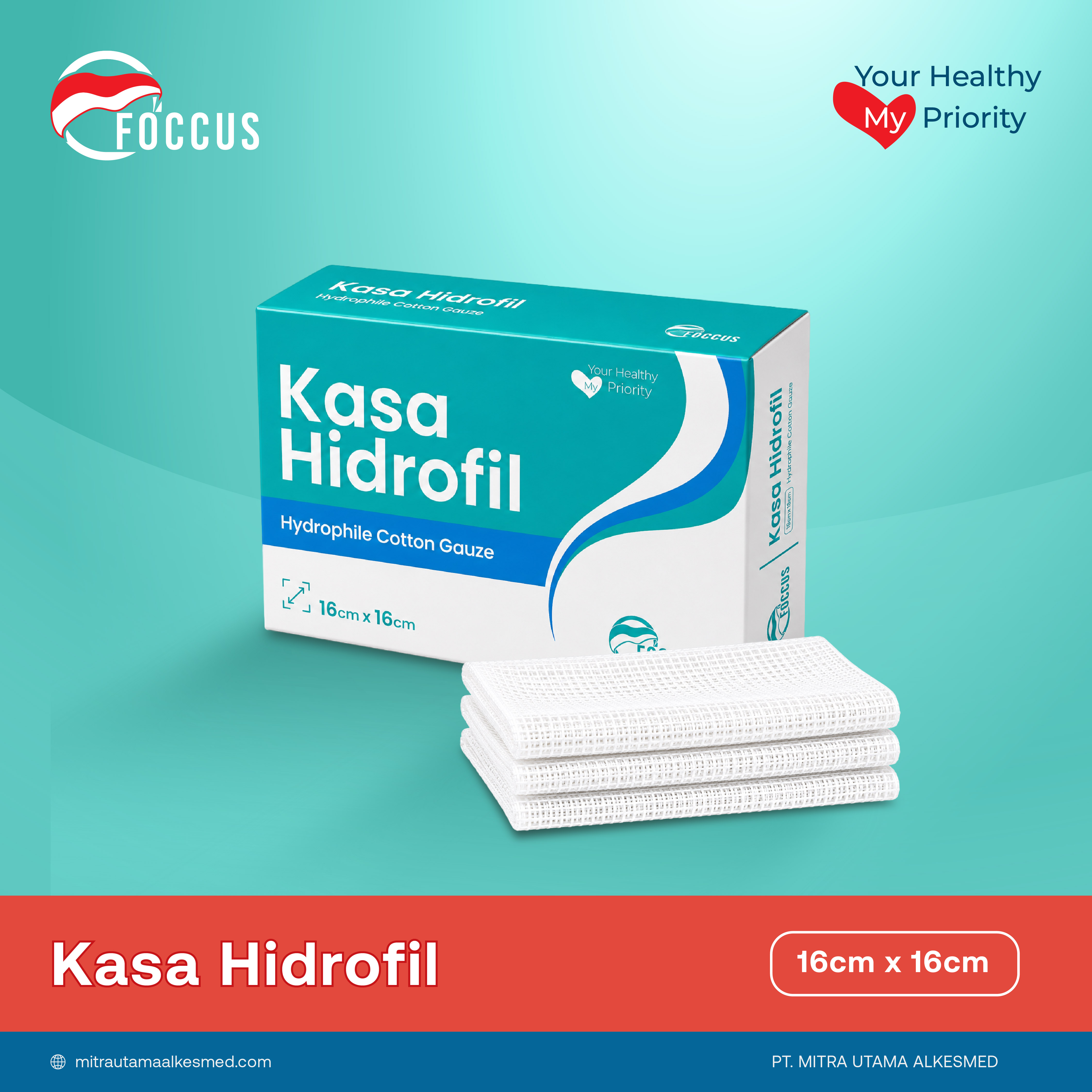 Kasa Hidrofil 16x16