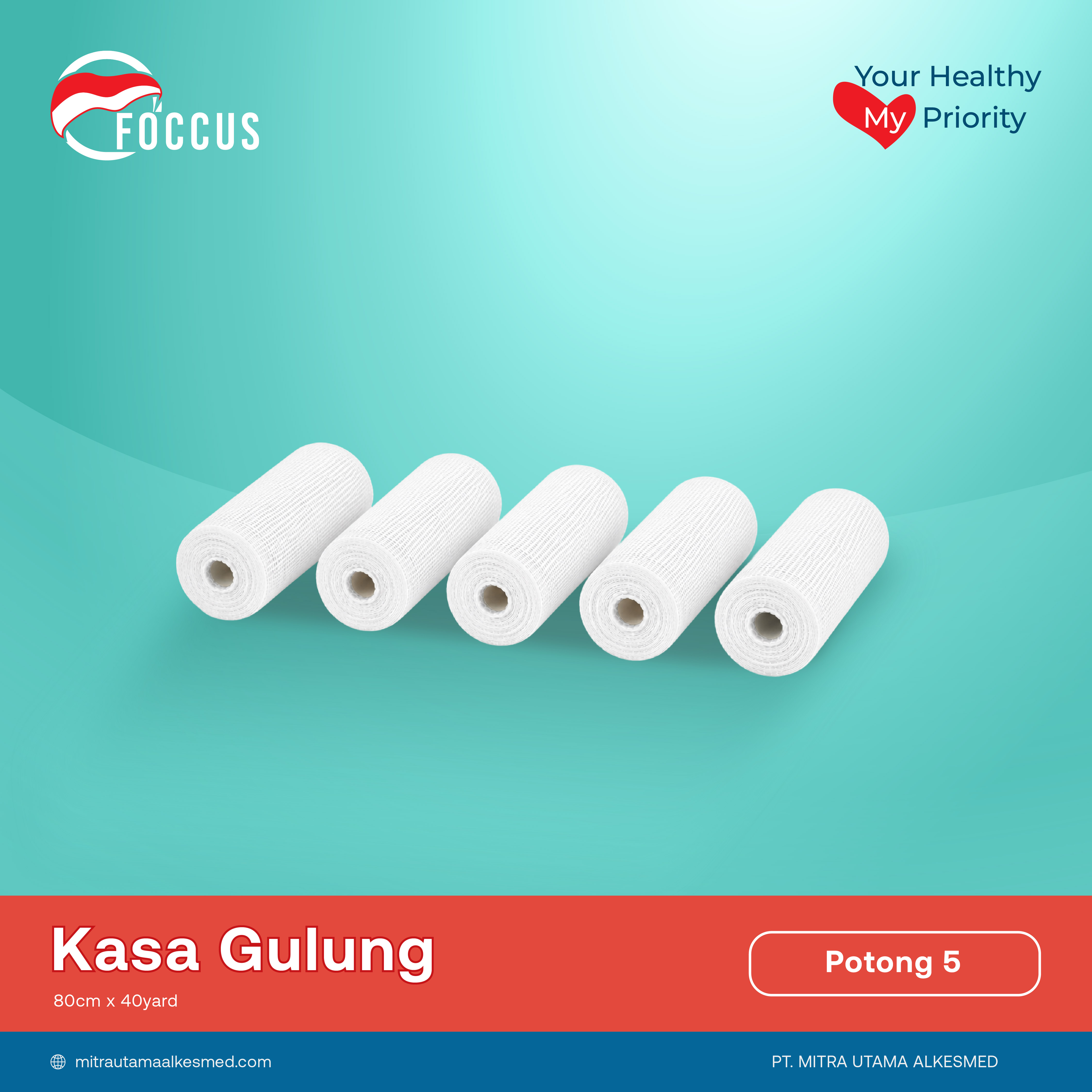 Kasa Gulung 80cm x 40yard