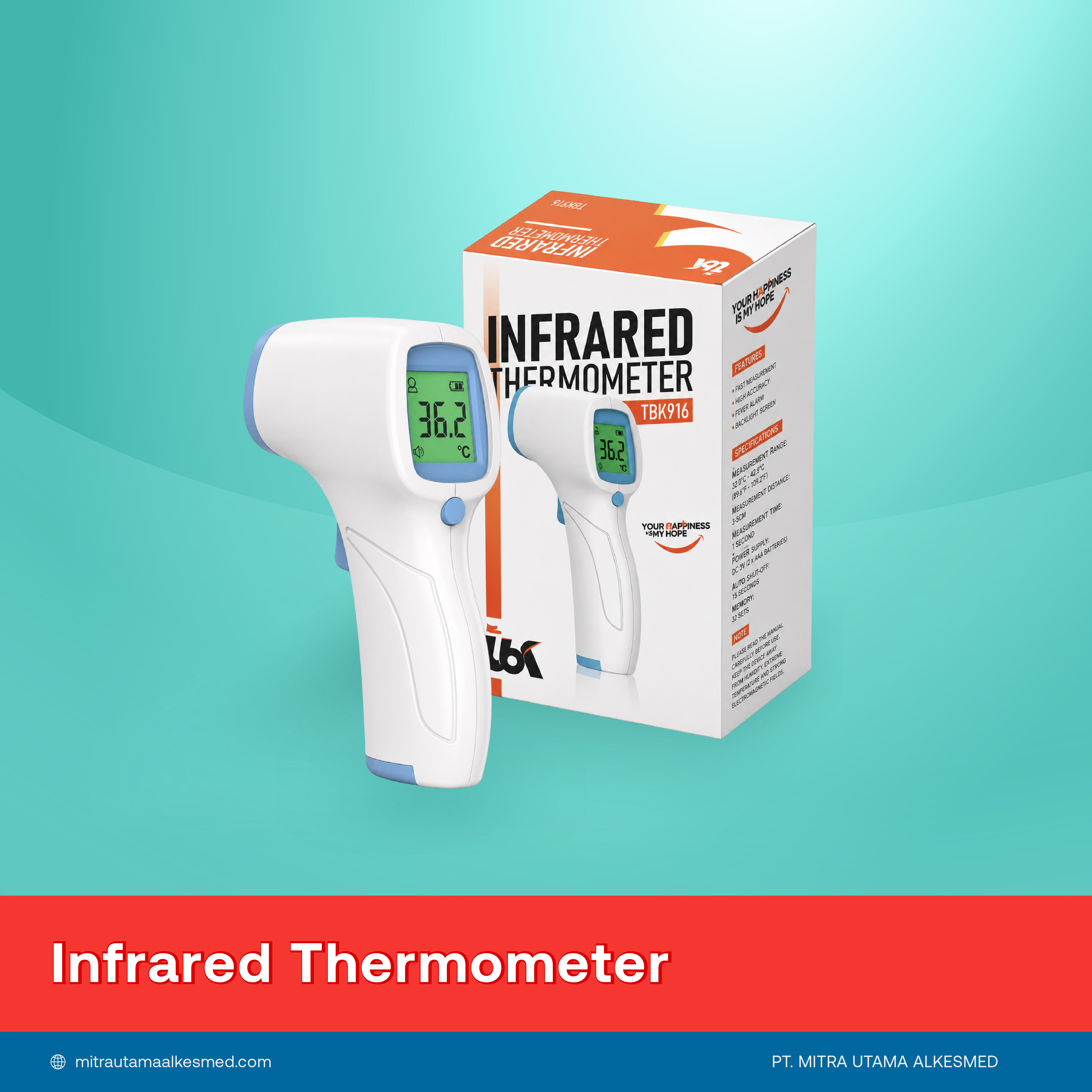 Infrared Thermometer Gun
