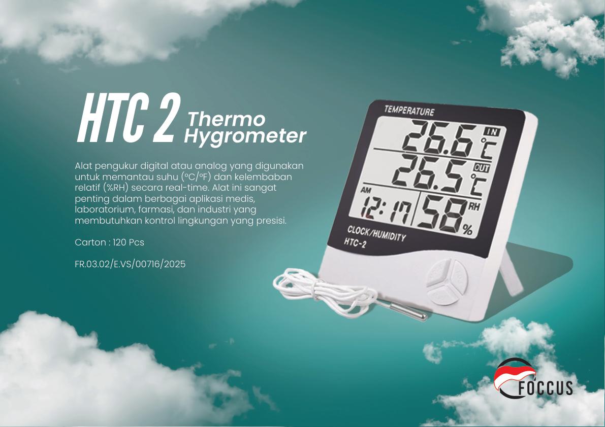 Thermohygrometer HTC 2