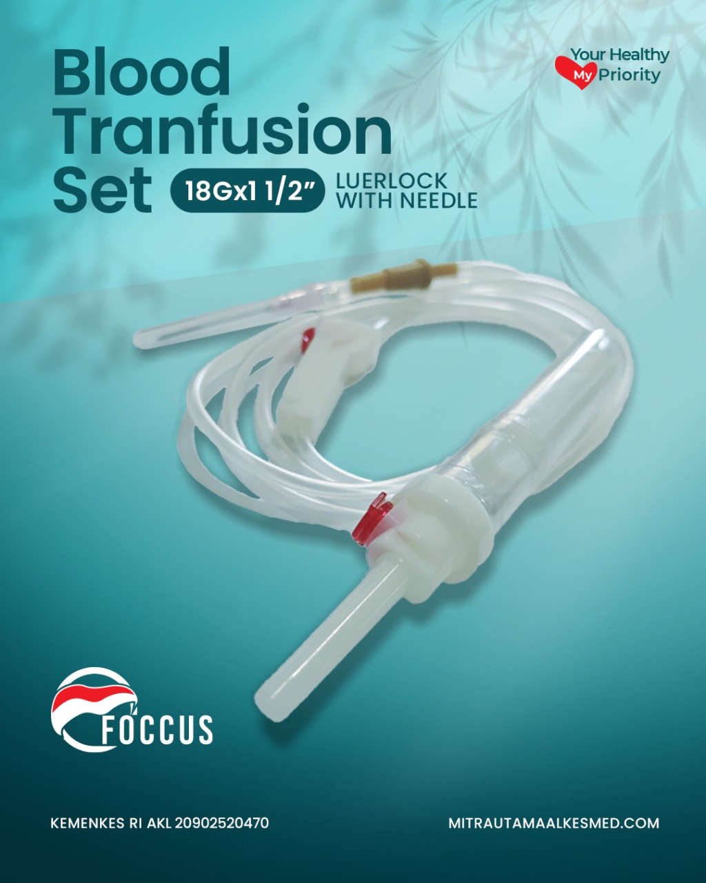 Blood Tranfusion Set Standart