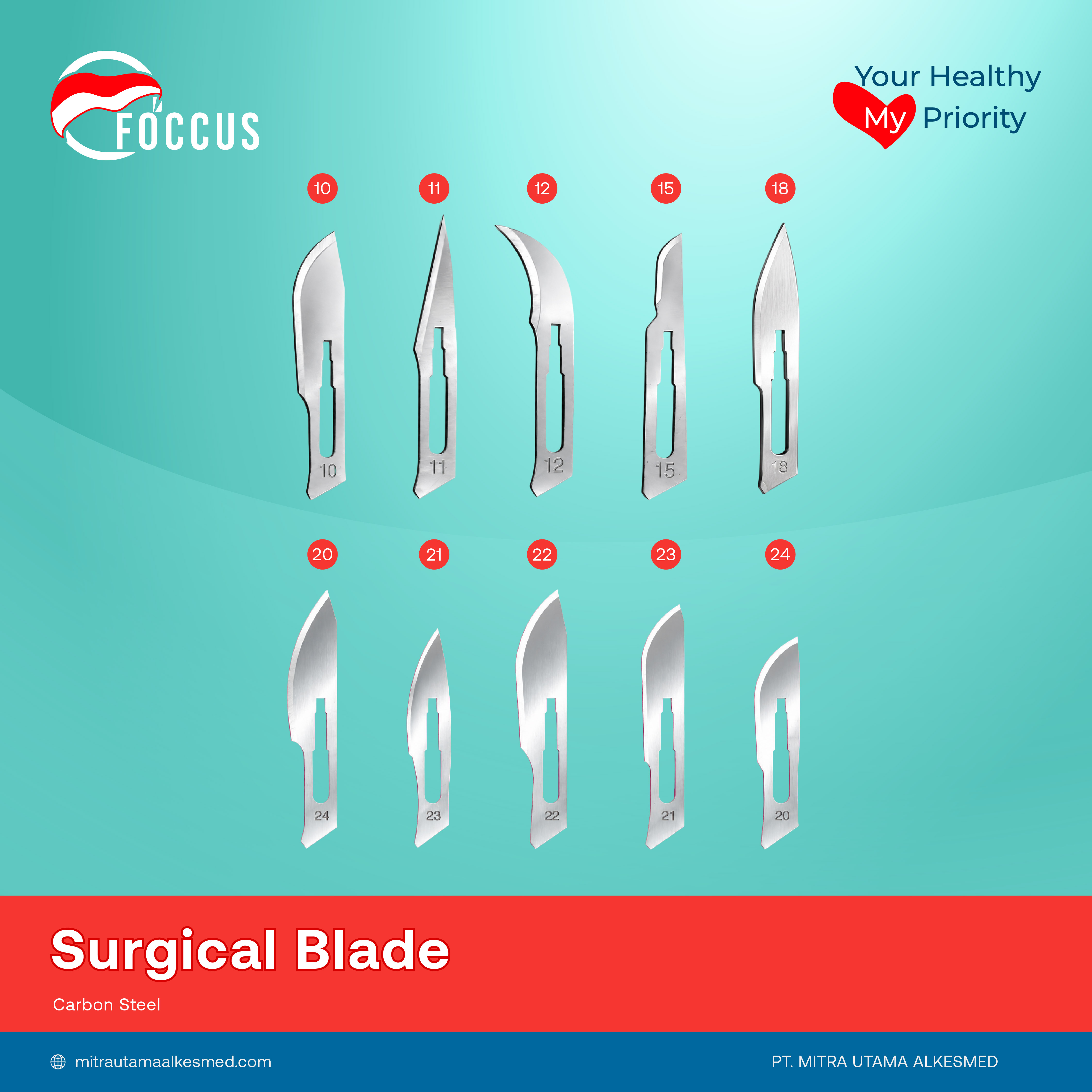 Surgical Blade  |  Carbon Steel