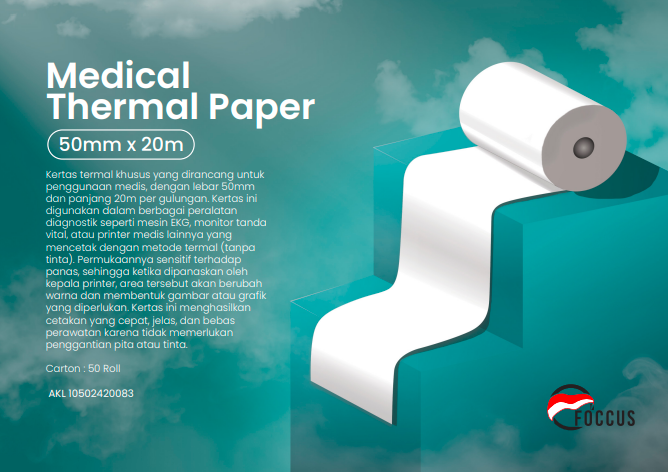Kertas Thermal 50 MM x 20 M