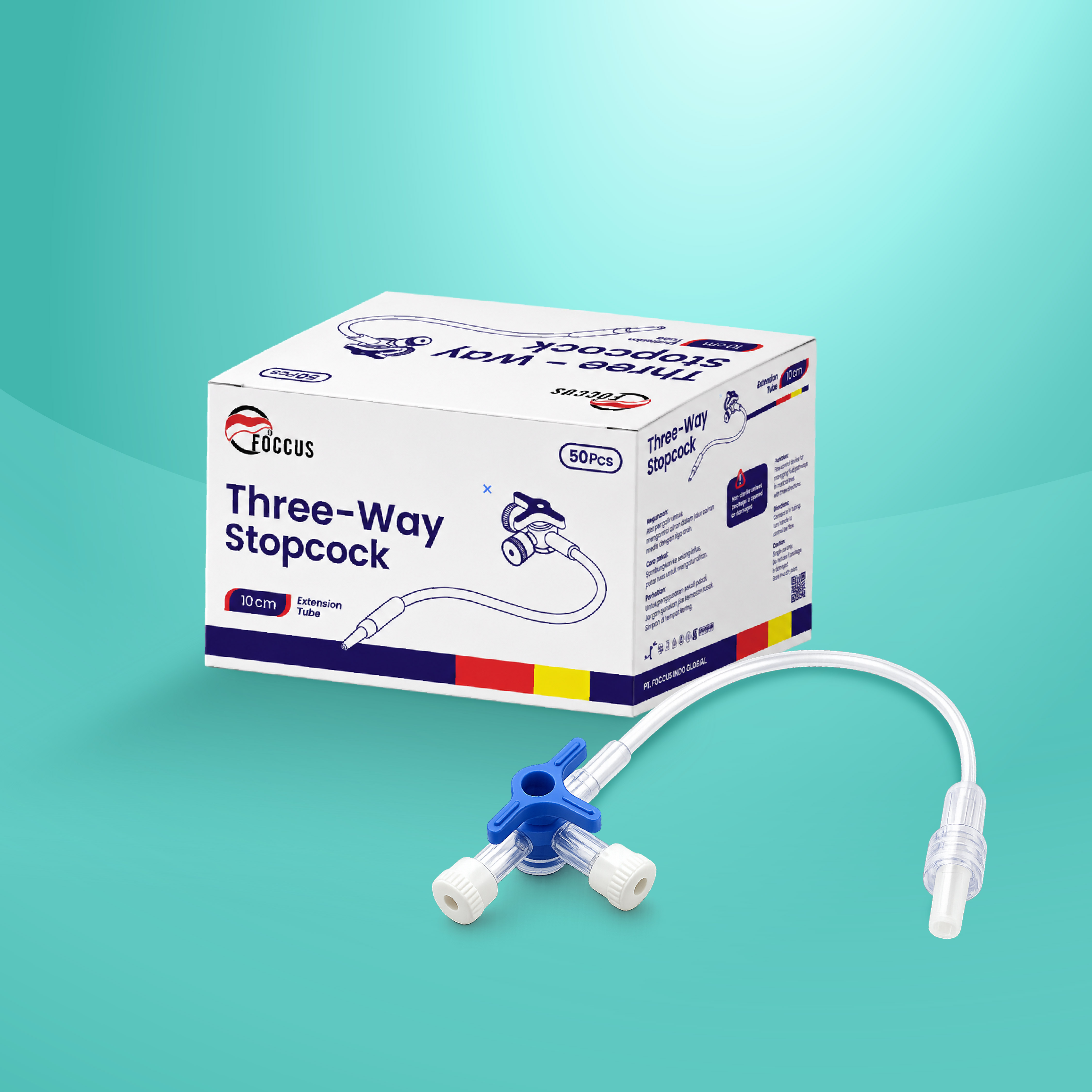 Threeway Stopcock  |  Extension 10 cm