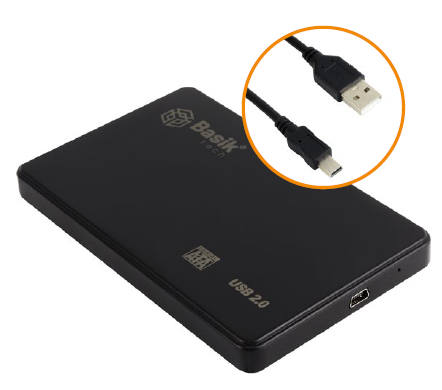 CAJA EXTERNA 2.0 y 3.0 BASIK TECH