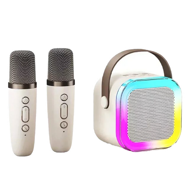 MINI KARAOKE RGB 2 MICS