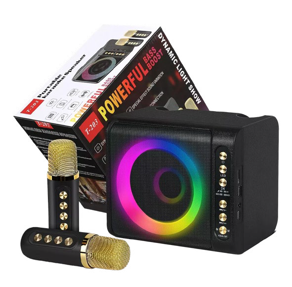 SPEAKER 20W BT KARAOKE X2 MICS
