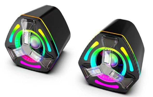 SPEAKERS USB LED FUSION PARA PC