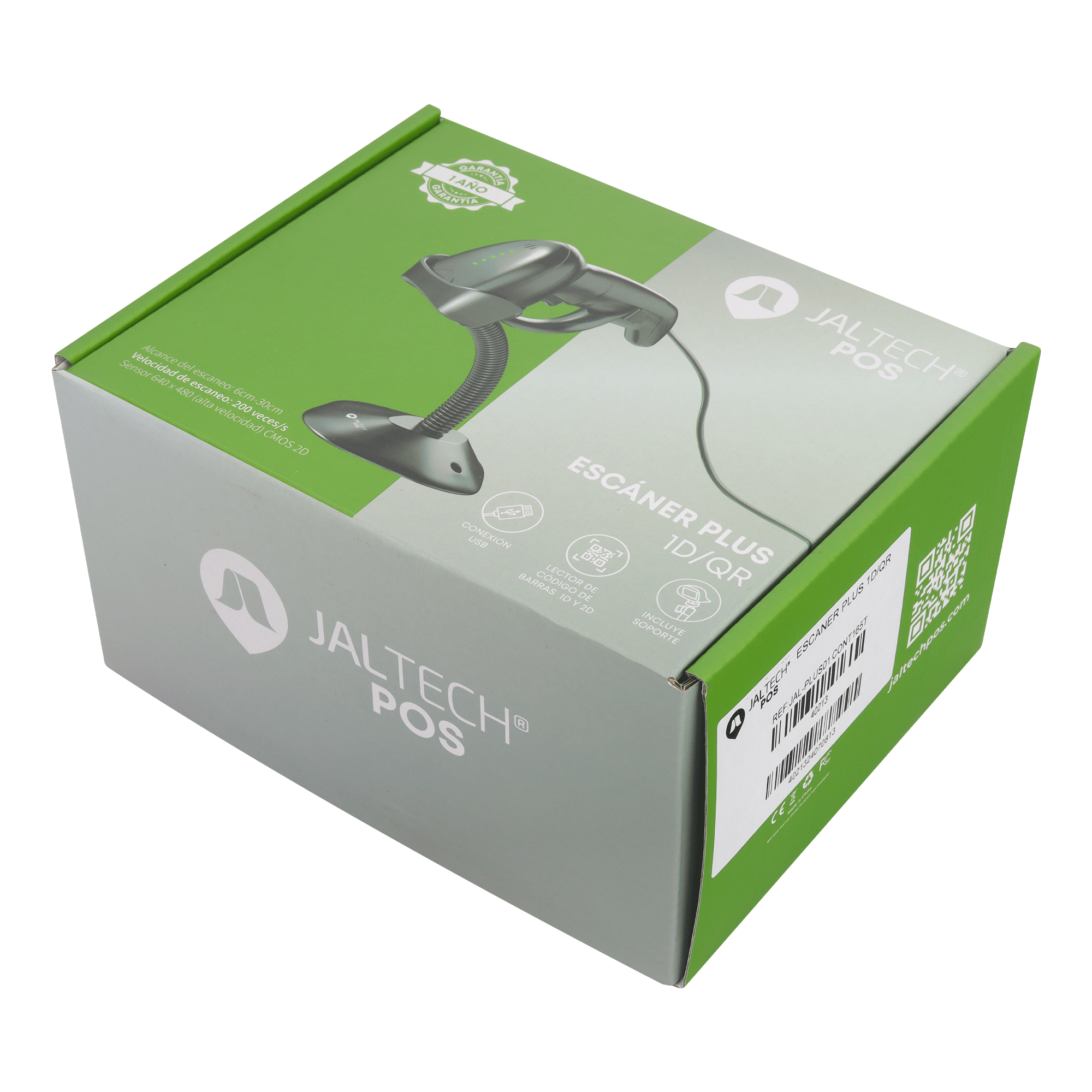 ESCÁNER PLUS 1D /QR