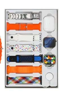 SMARTWATCH + AUDÍFONOS TWS 10 EN 1 - i20