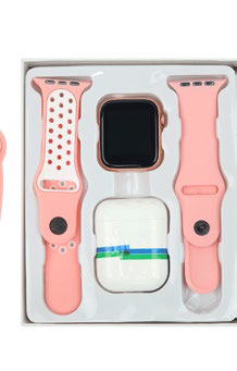 SMARTWATCH PINK SET - I7PROMAXL