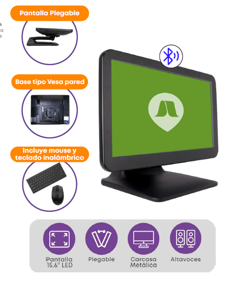 TODO EN UNO CELERON 15.6" ALUMINIO