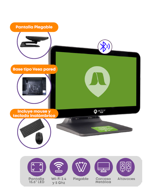 TODO EN UNO COREI3 15.6" ALUMINIO 8G