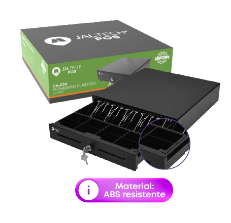 CAJÓN MONEDERO PLÁSTICO JAL-420C