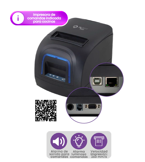 IMPRESORA DE COMANDAS 80MM