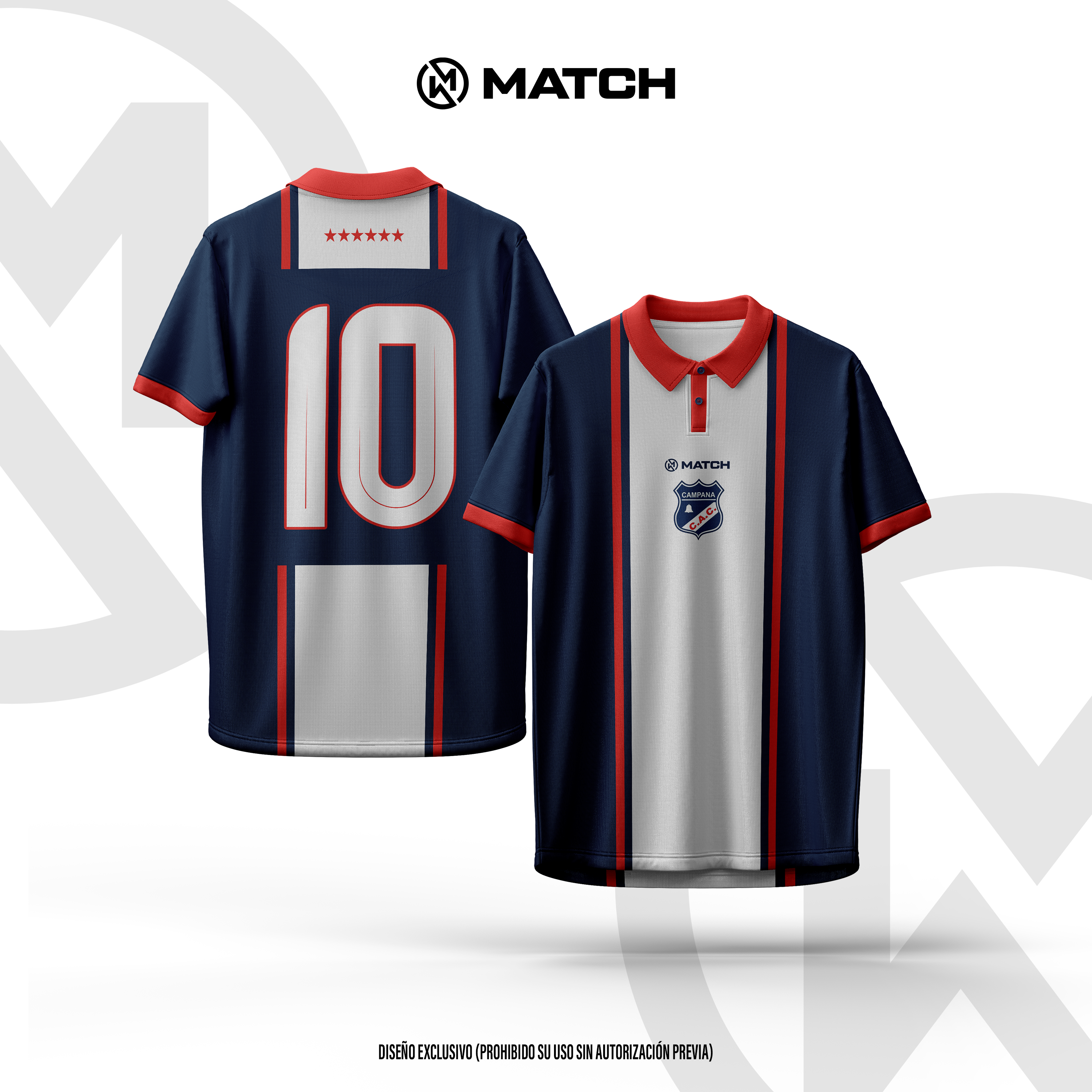 CAMISETA RETRO CLUB CAMPANA 2025