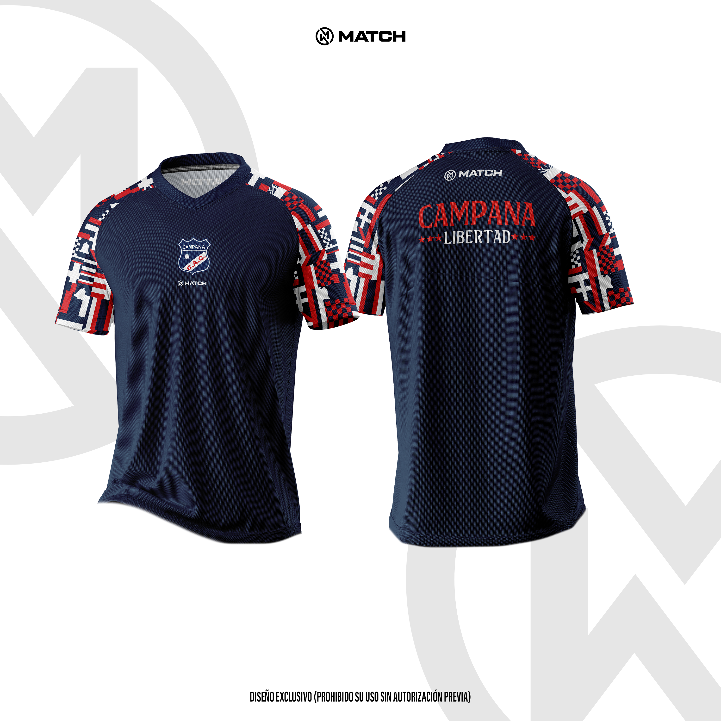 CAMISETA PREMATCH CLUB CAMPANA 2025