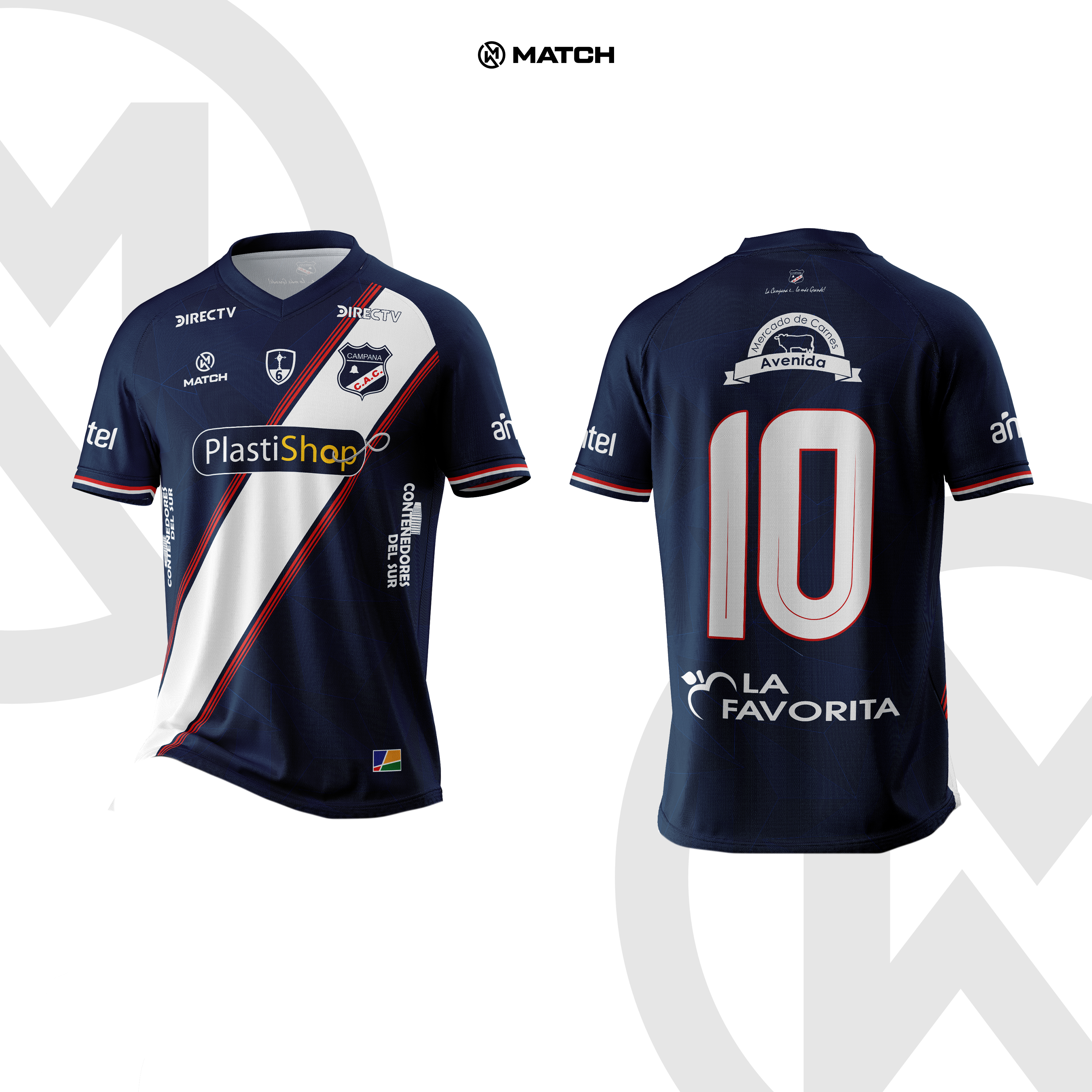 CAMISETA OFICIAL 2025 CLUB CAMPANA