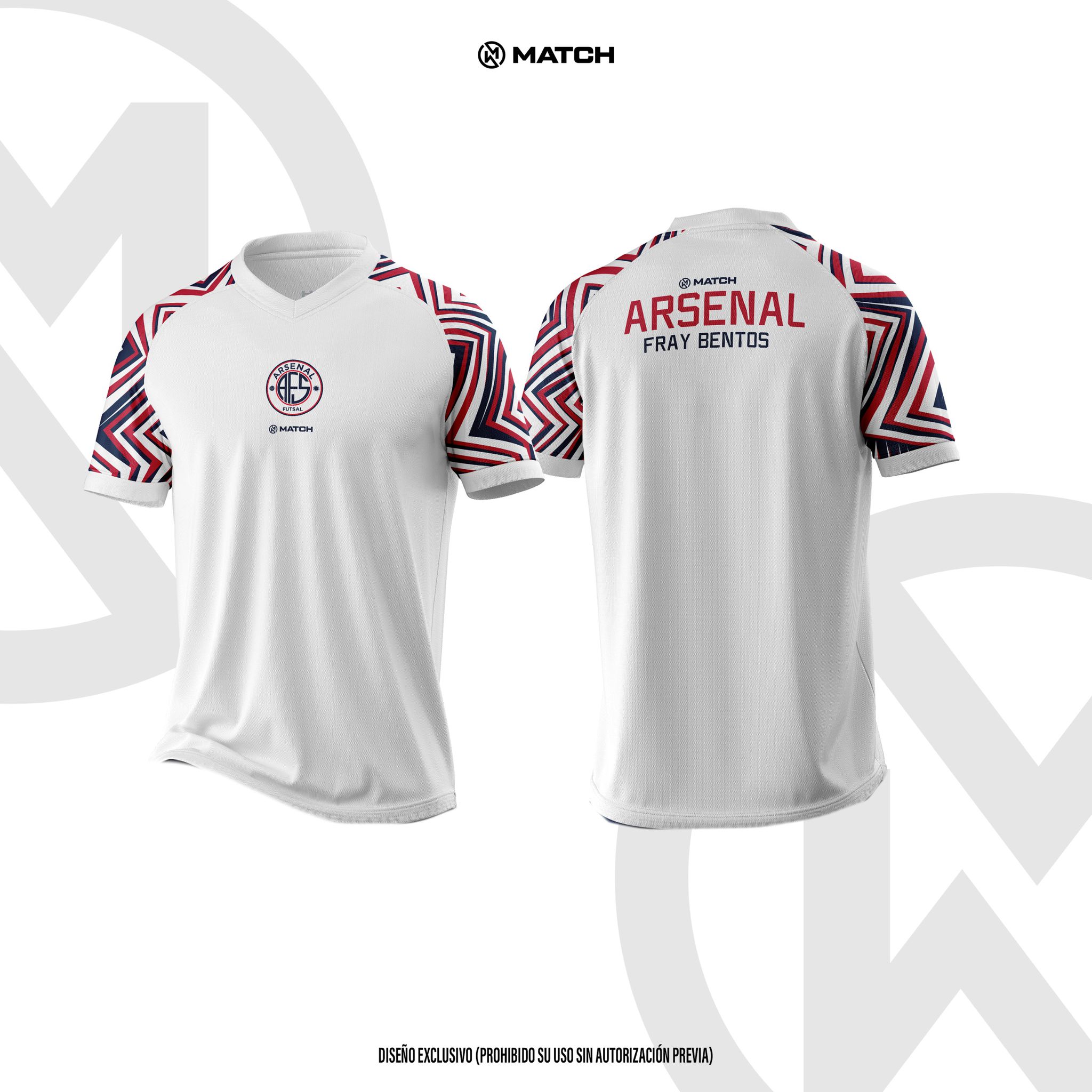 CAMISETA PREMATCH 2025 ARSENAL FUTSAL