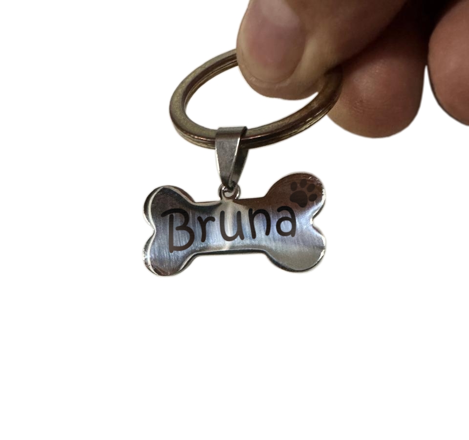 Chapitas De Acero Para Perros personalizados