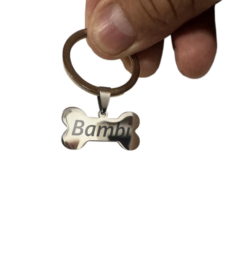 Chapitas De Acero Para Perros personalizados