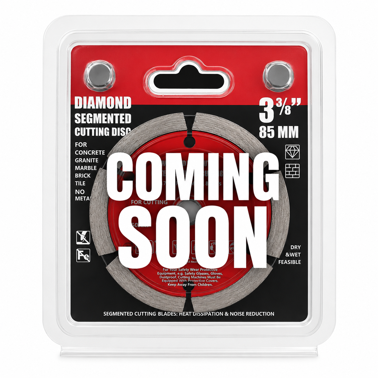 85mm Standard Diamond Cutting Disc – Precise Cutting for Tile, Masonry & Stone